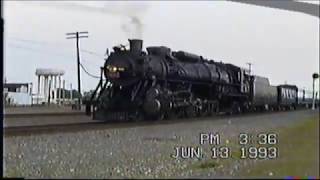 Frisco 1522 in Galesburg Railroad Days 1993 [upl. by Martel]