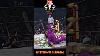 WCW Halloween Havoc 1997 Eddie Guerrero Vs Rey Mysterio WCW Cruiserweight Championship shorts [upl. by Cawley]