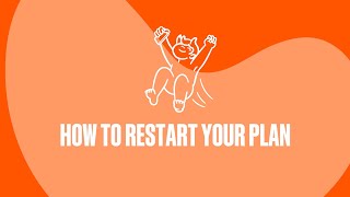 How to Restart Your Plan  A Help Guide [upl. by Tamarah]