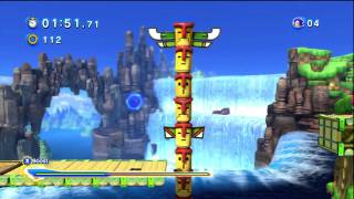 Sonic Generations Modern Green Hill No Boosting HD [upl. by Renrut]