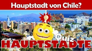 🏟️ Kennst du alle Hauptstädte  Geo Allgemeinwissen Test 🏣 [upl. by Annoda344]