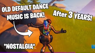 After 3 YEARS The ORIGINAL Default Dance Music Has Returned Removed Default Dance Music April 1st [upl. by Macknair]