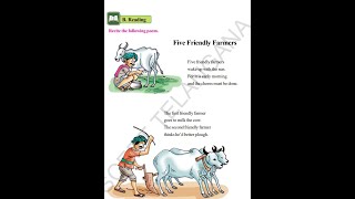 FIVE FRIENDLY FARMER SONG 5th class [upl. by Burl411]