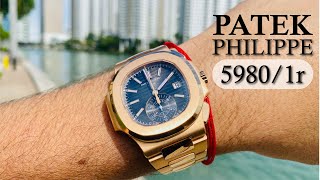 THE BOSS of the Watch Game  Patek Philippe Nautilus 5980 Rose Gold [upl. by Emmott]