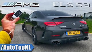 NEW Mercedes AMG CLS 53 4Matic REVIEW on AUTOBAHN amp ROAD by AutoTopNL [upl. by Galatia]