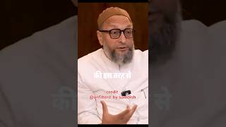 Asad uddin owaisi podcast  asad uddin attitude video  UNFILTEREDbySamdish shorts motivation [upl. by Okir]