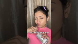 Simple micellar water review shortsviral trending trendingshorts trending makeup  get unready [upl. by Yrtneg]