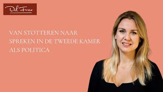 Van stotteren naar vloeiend spreken als politica [upl. by Jer]