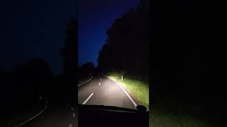 night automobile autobahn night viral travel germany bridge roadtrip autobahn germancar [upl. by Studner607]