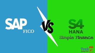 Difference between SAP FICO vs SAP S4 HANA Finance  TechTablet [upl. by Weisler]