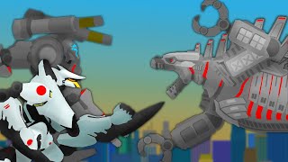 Jaegers vs MechaGodzilla  EPIC BATTLE  Pacific Rim vs Monsterverse [upl. by Horten]