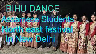 Bihu Dance north east festival 2024 in New Delhi [upl. by Asin138]