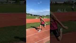 Triple Jump u15  silver medal trackandfield triplejump lompatjauh [upl. by Lajet]