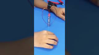 Electromagnetic induction experiment sciencefun ssc science school education shorts short [upl. by Anirehtak364]