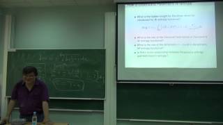 Entropy from Boltzmann Htheorem to Perelmans Wformula for Ricci flow  XiangDong Li [upl. by Cooper531]