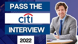 2022 Pass the Citi Interview  Citi Video Interview [upl. by Niklaus990]