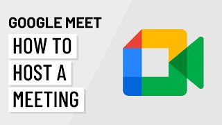 Google Meet How to Host a Meeting [upl. by Sualocin]