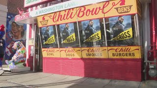 Amazon Prime show takes over Bens Chili Bowl [upl. by Anairuy771]