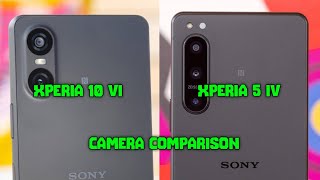 Sony Xperia 10 VI vs Sony Xperia 5 IV  Camera Test [upl. by Birgitta772]