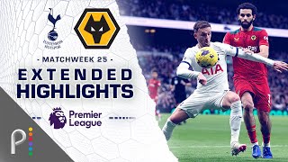 Tottenham Hotspur v Wolves  PREMIER LEAGUE HIGHLIGHTS  2172024  NBC Sports [upl. by Jaime]