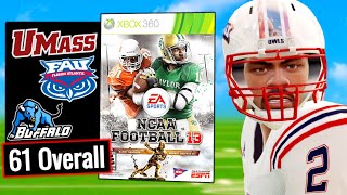 I got NCAA Football 13 to Rebuild the WORST TEAM [upl. by Dranek]