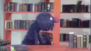 Sesame Street Grover In The Library [upl. by Haimehen49]