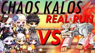 Maplestory Chaos Kalos REAL RUN 2 Adele POV No Clear [upl. by Atiuqet515]