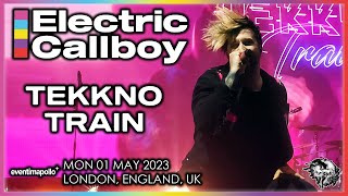 Electric Callboy  Tekkno Train  LIVE  LONDON [upl. by Jahdai384]