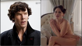 Sherlock Holmes amp Irene Adler Benedict Cumberbatch Lara Pulver [upl. by Thalassa]