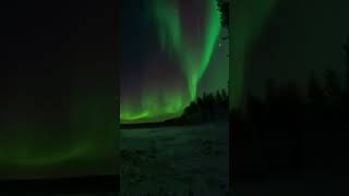 Timelapse of an insane aurora show in Rovaniemi Finland [upl. by Yun]