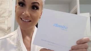 iSmile California Teeth Whitening LED Review and Tutorial [upl. by Eliza]