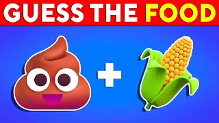 Guess The SNACK and JUNK FOOD By Emoji 🍟🍫 Emoji Quiz 2024 [upl. by Nibram]