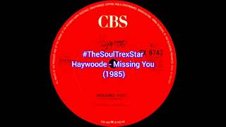 Haywoode  Missing You 1985 TheSoulTrexStar [upl. by Frodina]