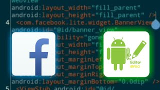 How to mod Fb lite Marquee with Apk Editor pro [upl. by Nepil]