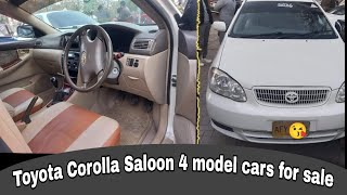 Toyota Corolla Saloon 4 model cars for sale toyotacorolla [upl. by Sorkin]