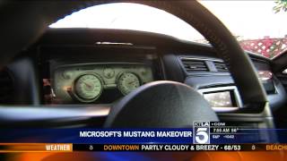 Microsoft Customizes a Mustang Project Detroit [upl. by Damle]