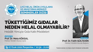 Tükettiğimiz Gıdalar Neden Helal Olmayabilir [upl. by Renzo]