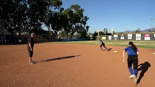 Girls Fastpitch Softball Running Drills [upl. by Kellene]