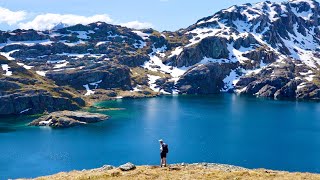 Hiking 160 miles Across New Zealands South Island [upl. by Xenos670]