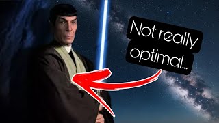 Spock would be a TERRIBLE Jedi Star WarsStar Trek Lore [upl. by Ijies]