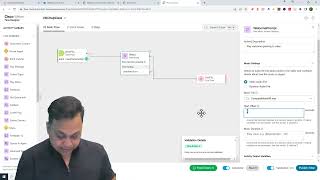 WebEx Contact Center Training  Creating WxCC Flow using Play Music Activity [upl. by Hameerak]