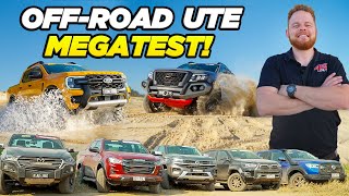 2023 4WD UTE COMPARISON  Top Pickups tested Offroad  Shock winner [upl. by Zaremski]