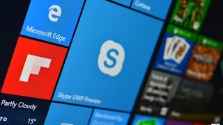 Handson with Skypes upcoming UWP for Windows 10 [upl. by Parlin]