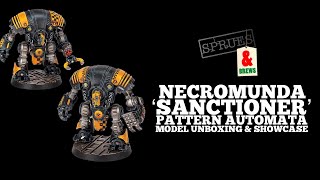 Necromunda Enforcer Sanctioner Pattern Automata Unboxing and Review [upl. by Ayanad]