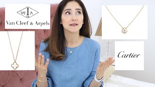 Amulette de Cartier review  why I didnt buy the Sweet Alhambra necklace by Van Cleef amp Arpels [upl. by Ycnalc937]