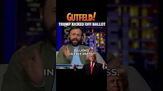 Trump kicked off Maine ballot gutfeld trump impressions [upl. by Iey]