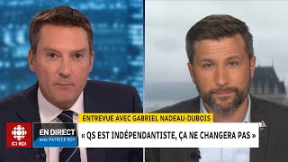 Aide médicale à mourir souveraineté et environnement  entrevue avec Gabriel NadeauDubois [upl. by Rajiv158]