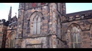 Exterior And Interior St Mungos Parish Church On History Visit To Alloa Clackmannanshire Scotland [upl. by Siesser144]