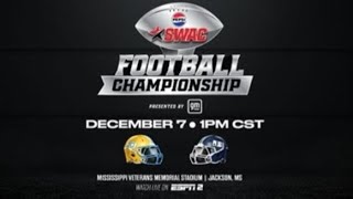 It is football championship week in the SWAC [upl. by Ennayr]