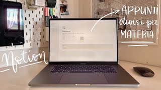 NOTION ✨ come usarla per PRENDERE APPUNTI  template GRATIS [upl. by Miyasawa]